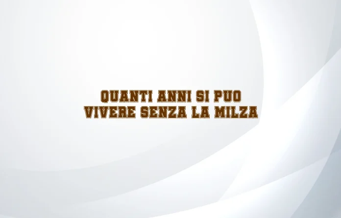 Quanti anni si puÃ² vivere senza la milza