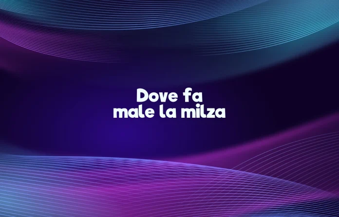 Dove fa male la milza